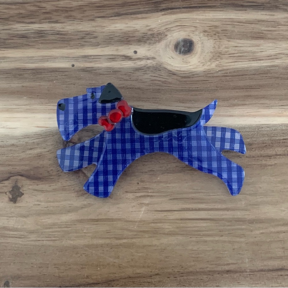 Erstwilder Run Scottie, Run! Brooch terrier dog pet animal Pin NWOT